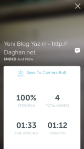 Periscope Canlı Yayın